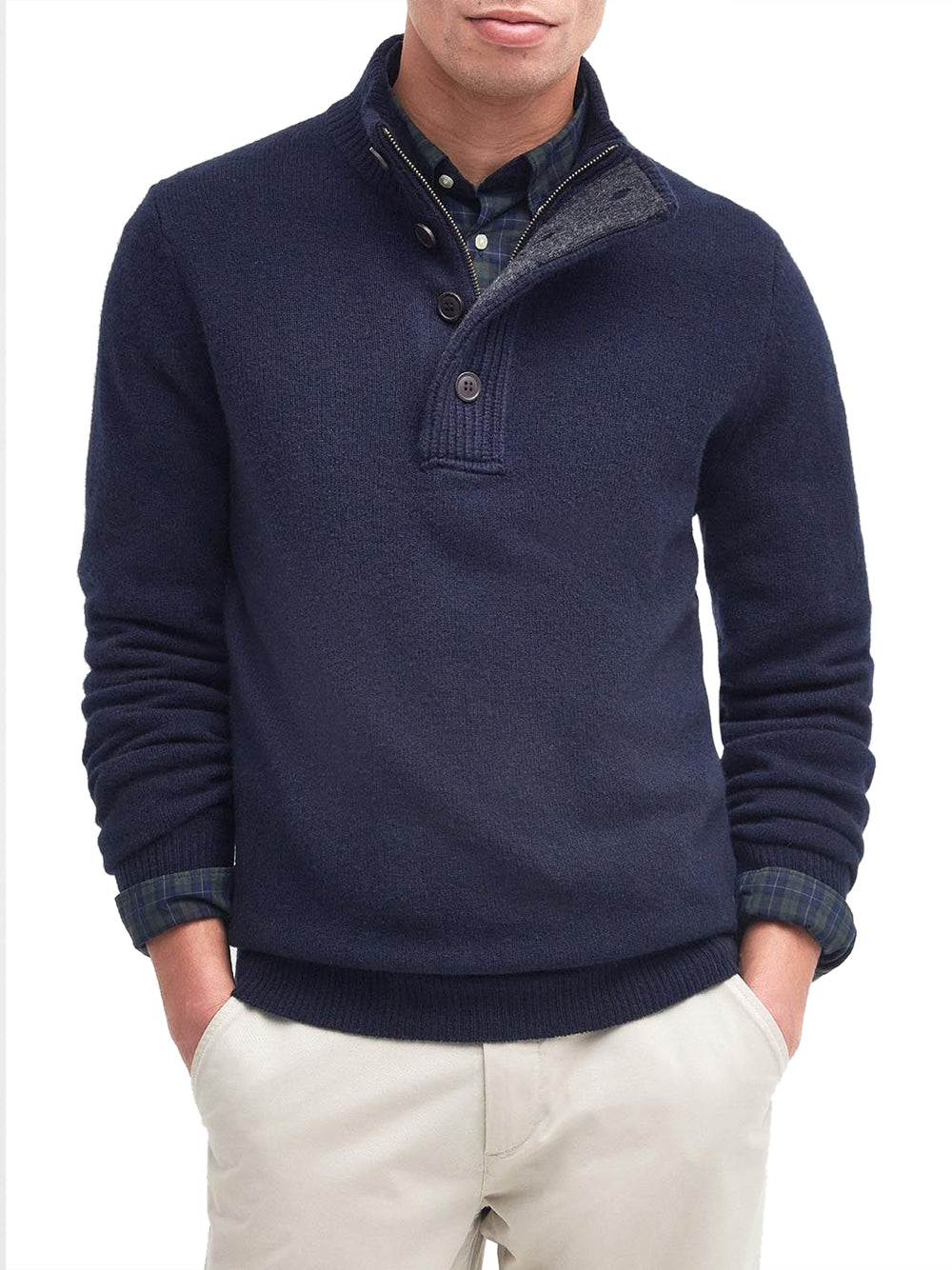 Essential Patch Half Zip 