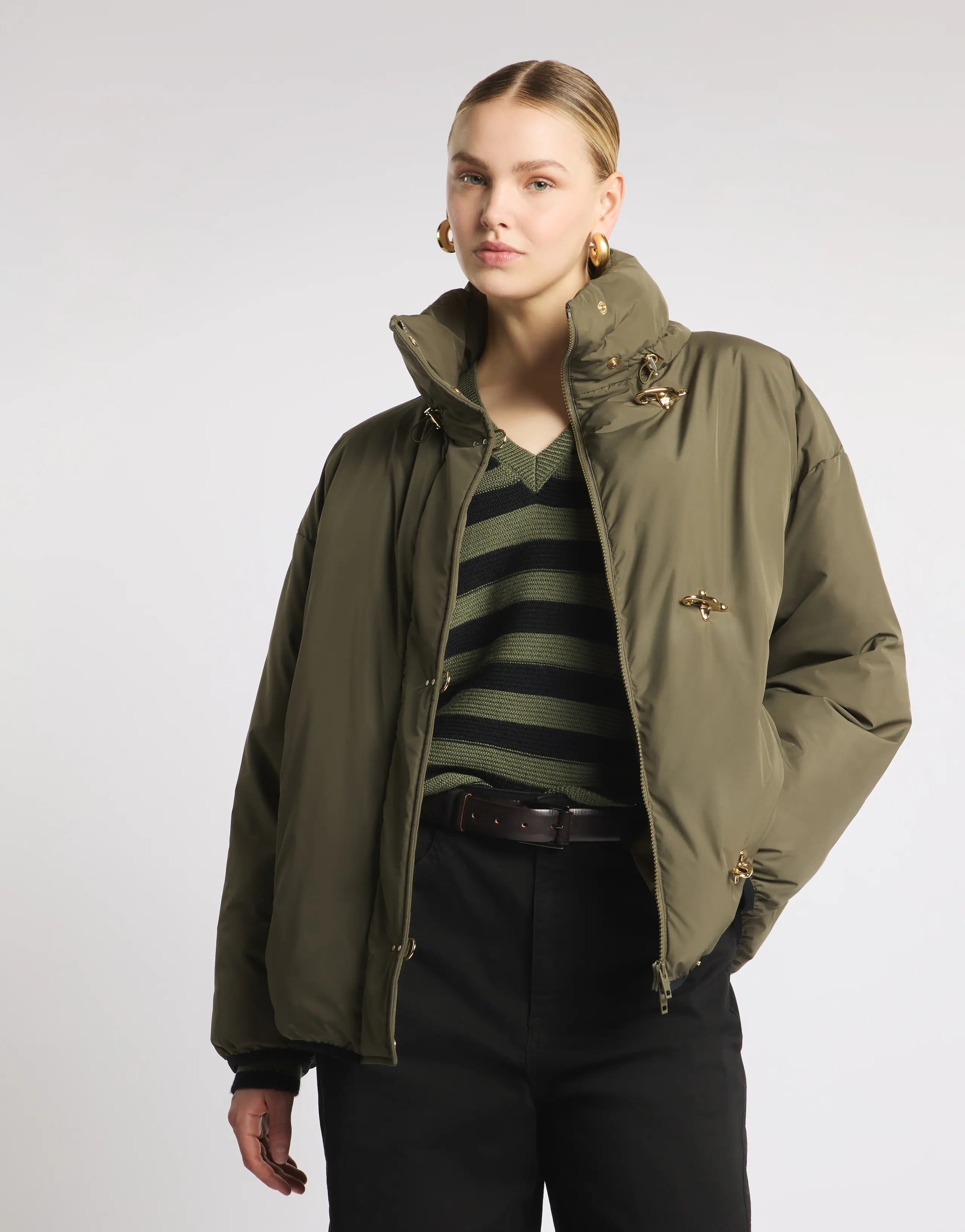 Bomber Imbottito 3 Ganci 