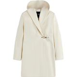 Lined Hooded Coat + Hook