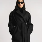 Wool Robe Coat + Hook