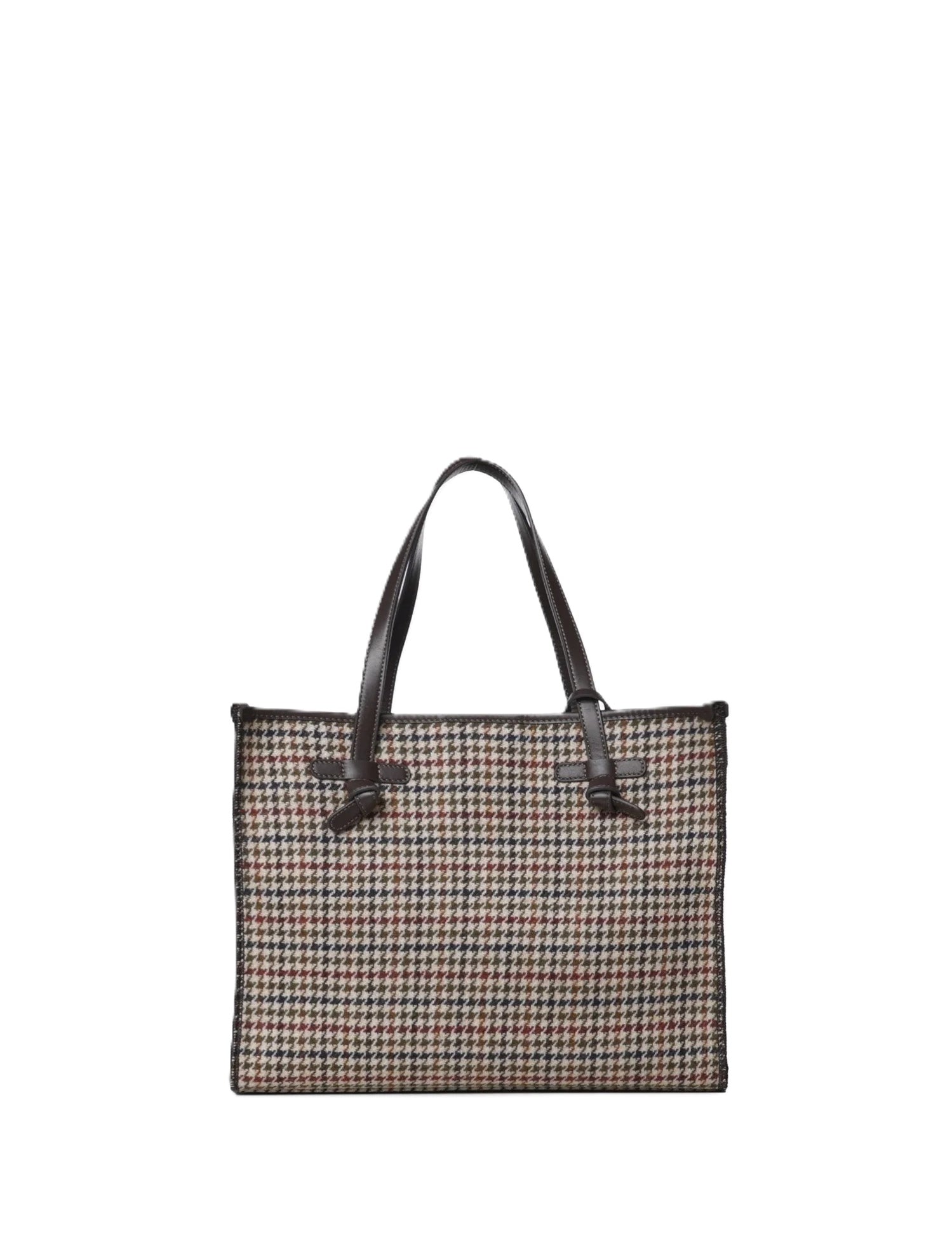 Marcella Bag Tessuto E Pelle Comm Mnsh 