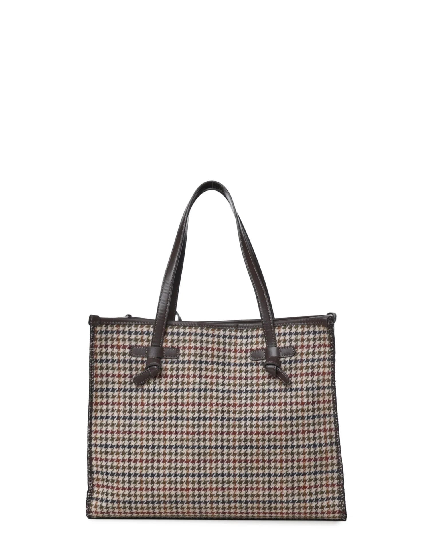 Marcella Bag Tessuto E Pelle Comm Mnsh 
