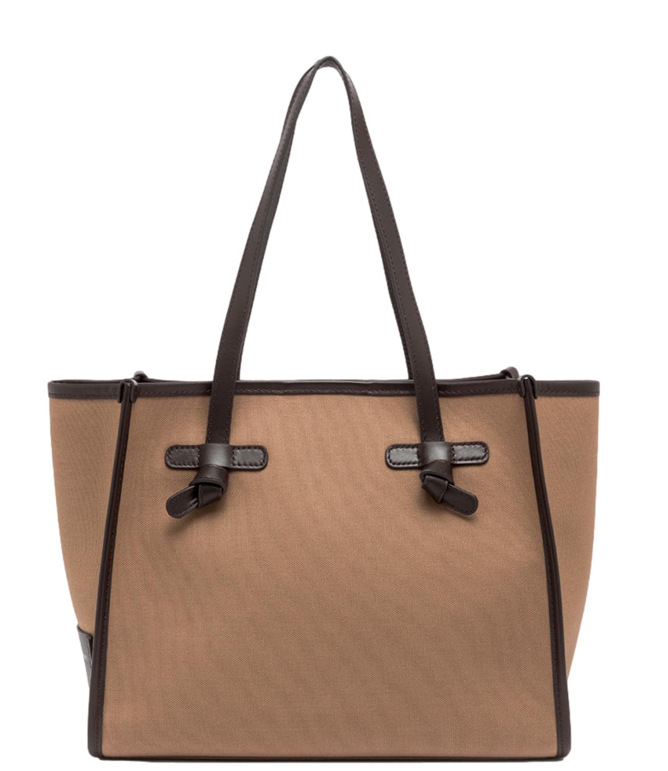 Marcella Bag Tessuto E Pelle Comm Cnv-Se 