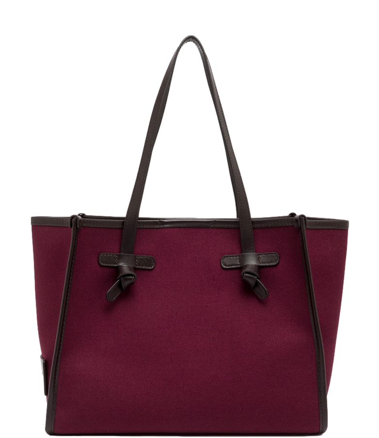 Marcella Bag Tessuto E Pelle Comm Cnv-Se 