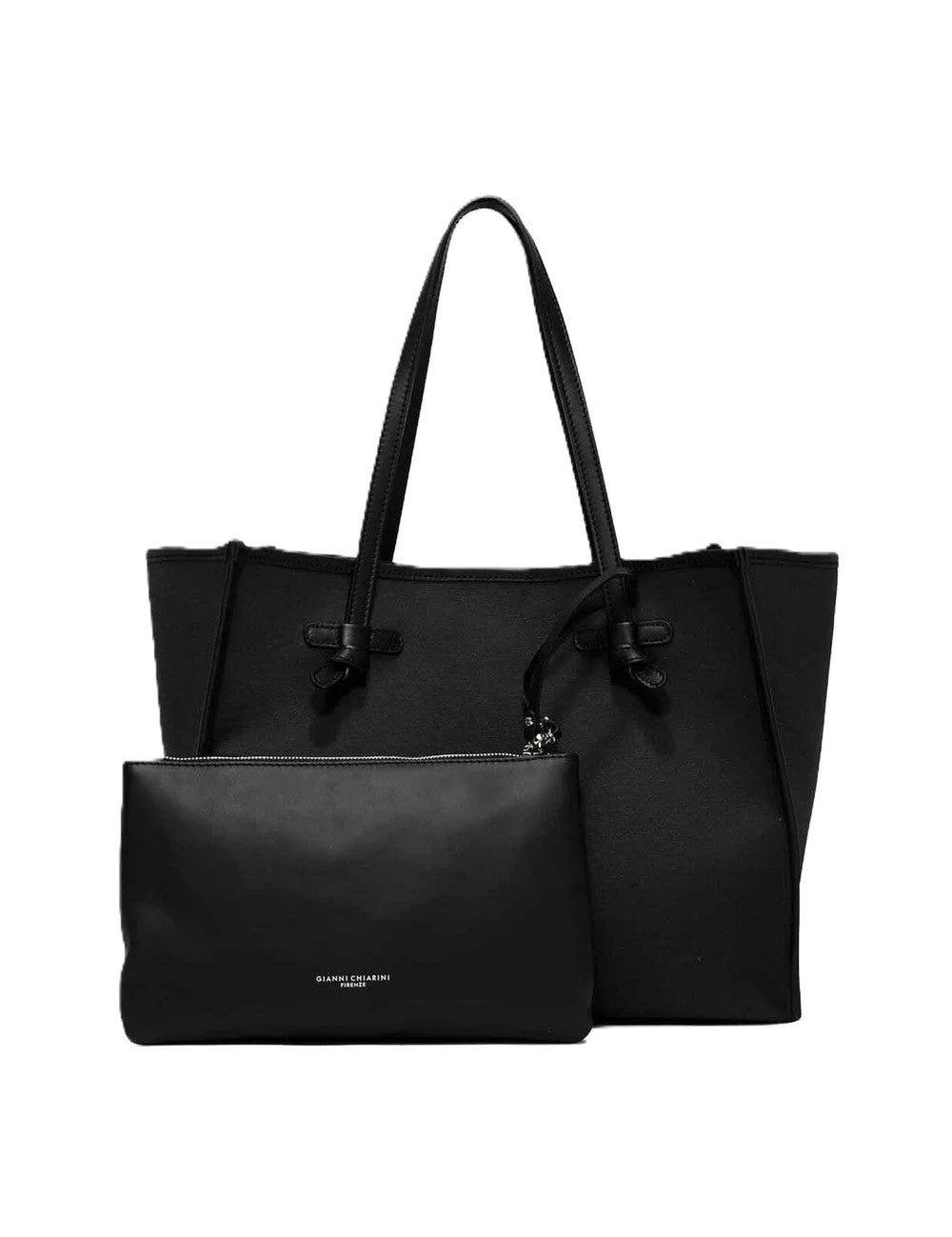 Marcella Bag Tessuto E Pelle Comm Cnv-Se 