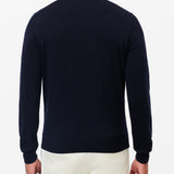 Maglione girocollo in lana merino 