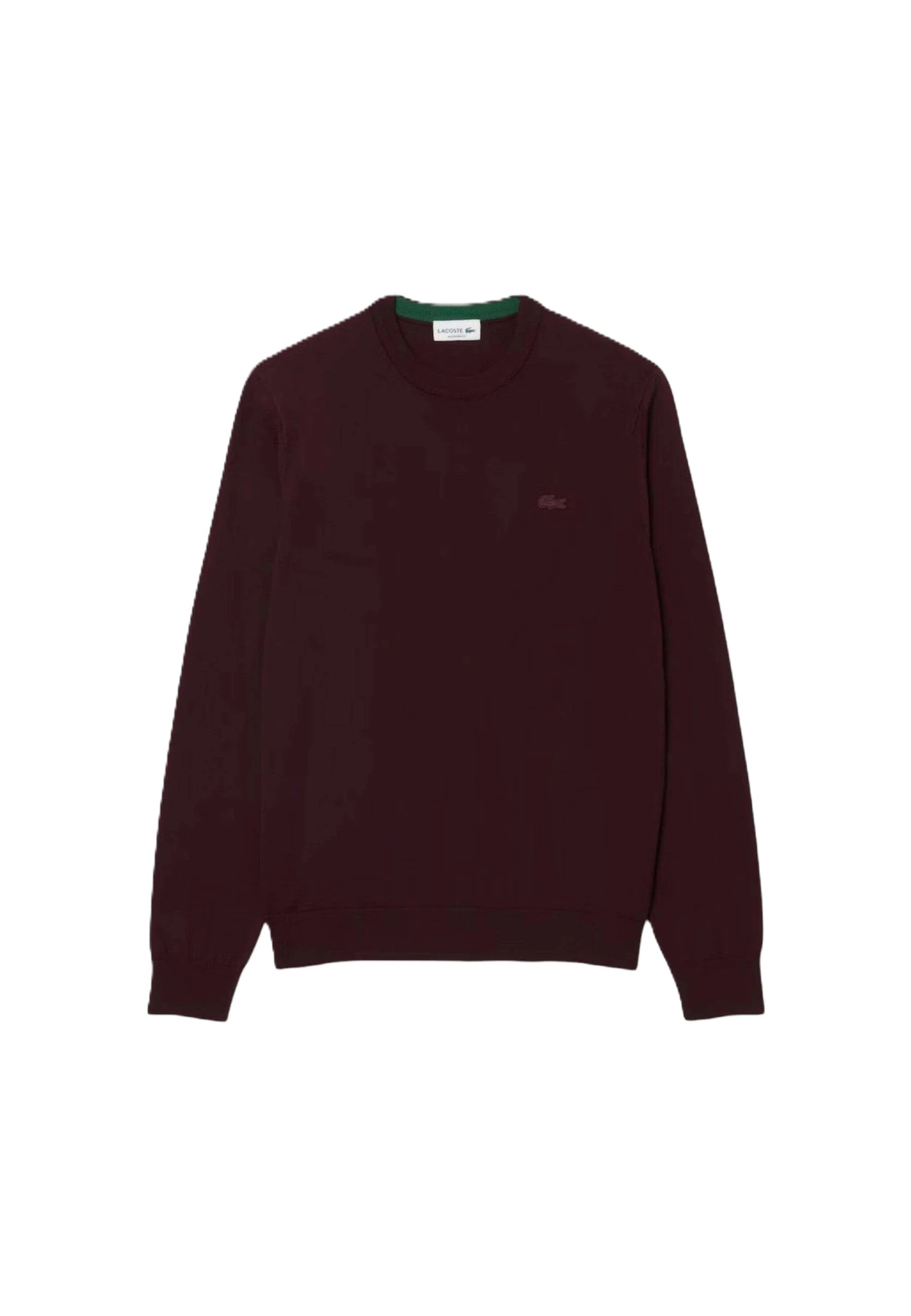 Maglione girocollo in lana merino 