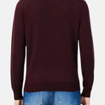 Maglione girocollo in lana merino 
