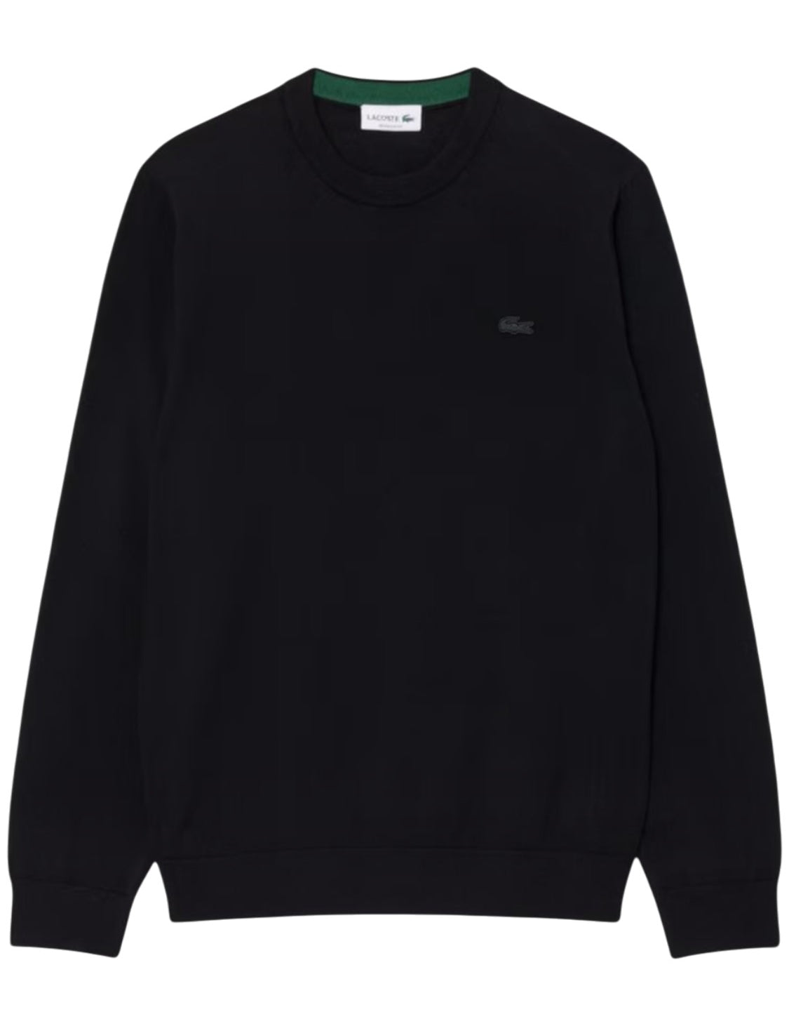 Maglione girocollo in lana merino 