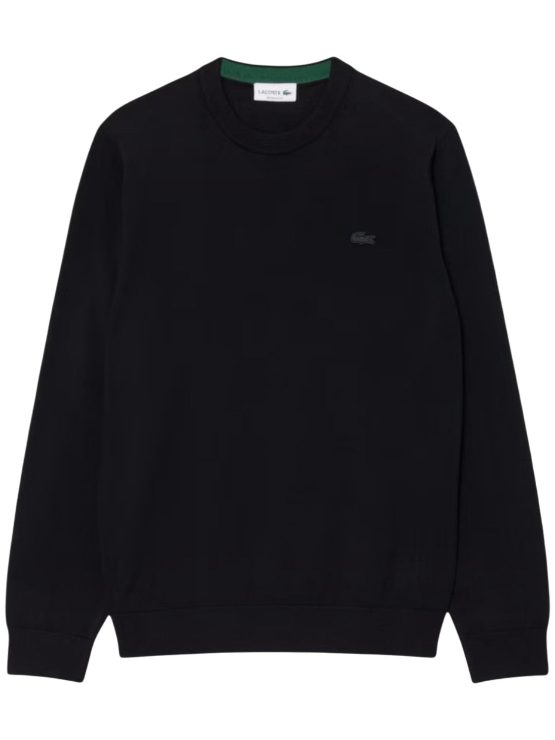 Maglione girocollo in lana merino 