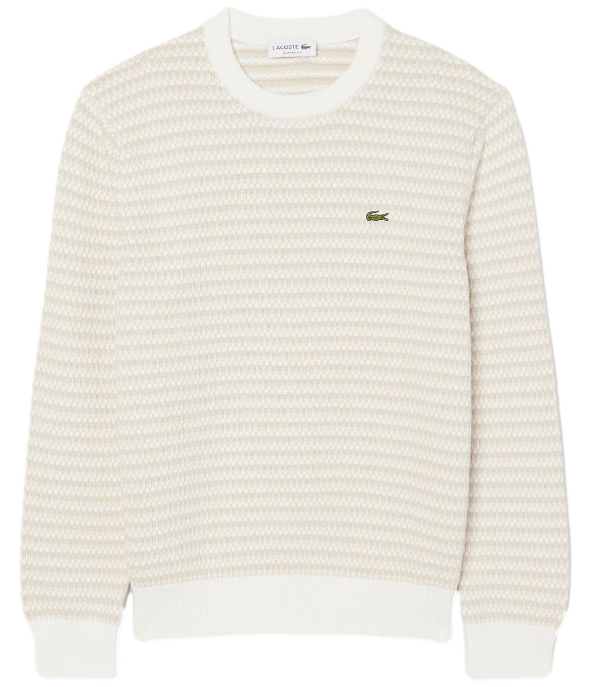 Maglione jacquard in cotone 