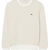 Cotton jacquard sweater