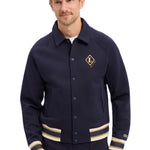 Giacca con stemma stile college Made in France 