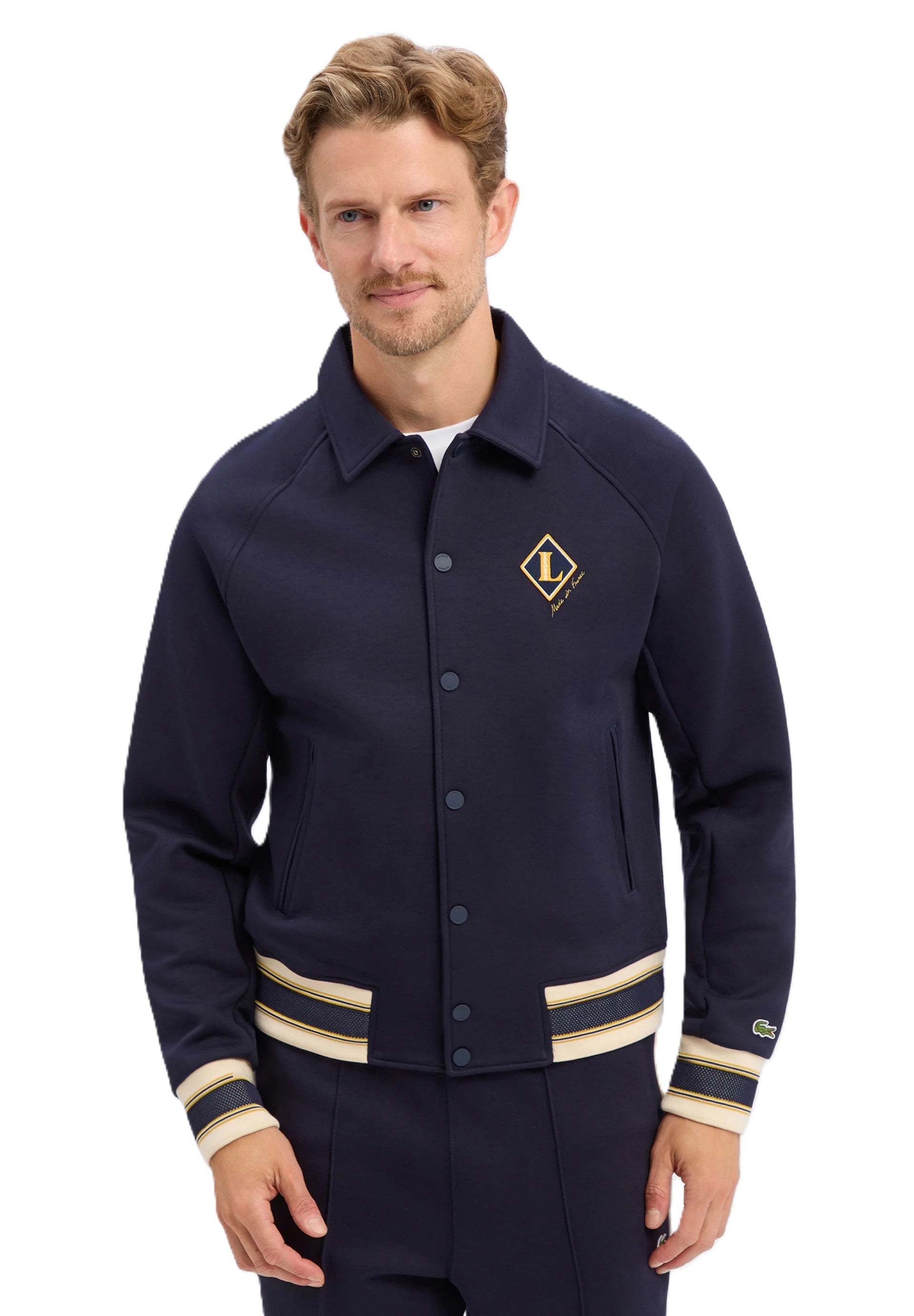 Giacca con stemma stile college Made in France 