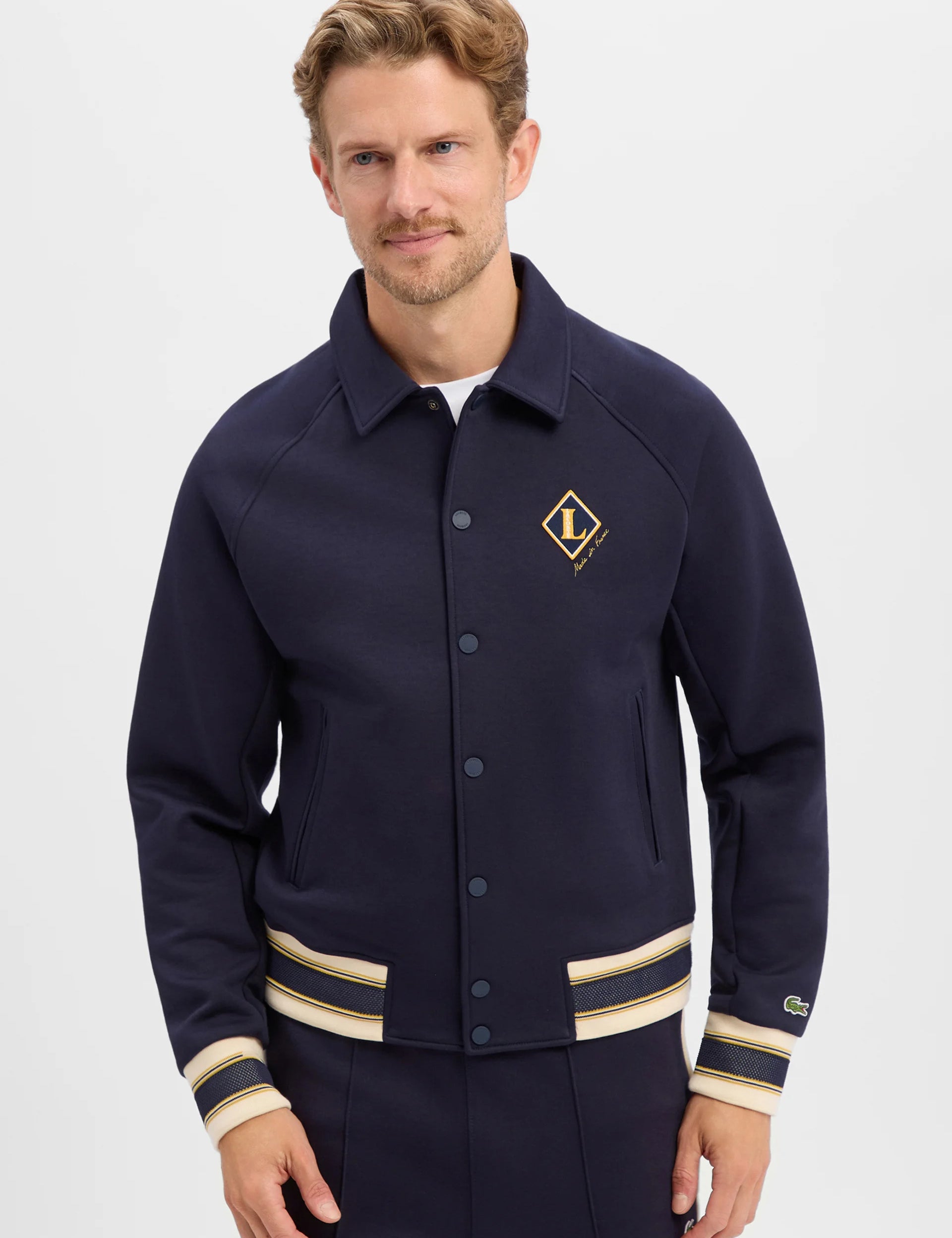 Giacca con stemma stile college Made in France 