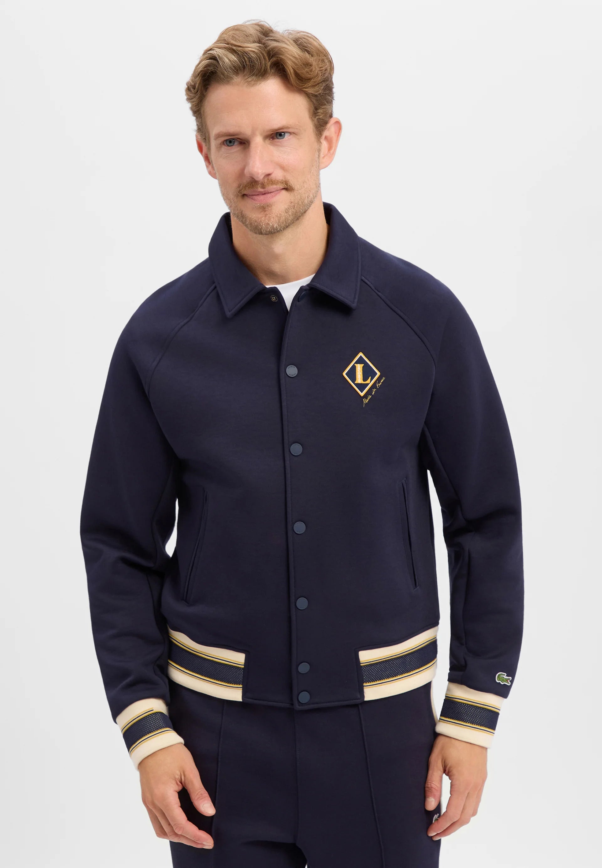 Giacca con stemma stile college Made in France 