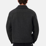 Thick padded wool jacket