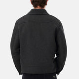 Thick padded wool jacket