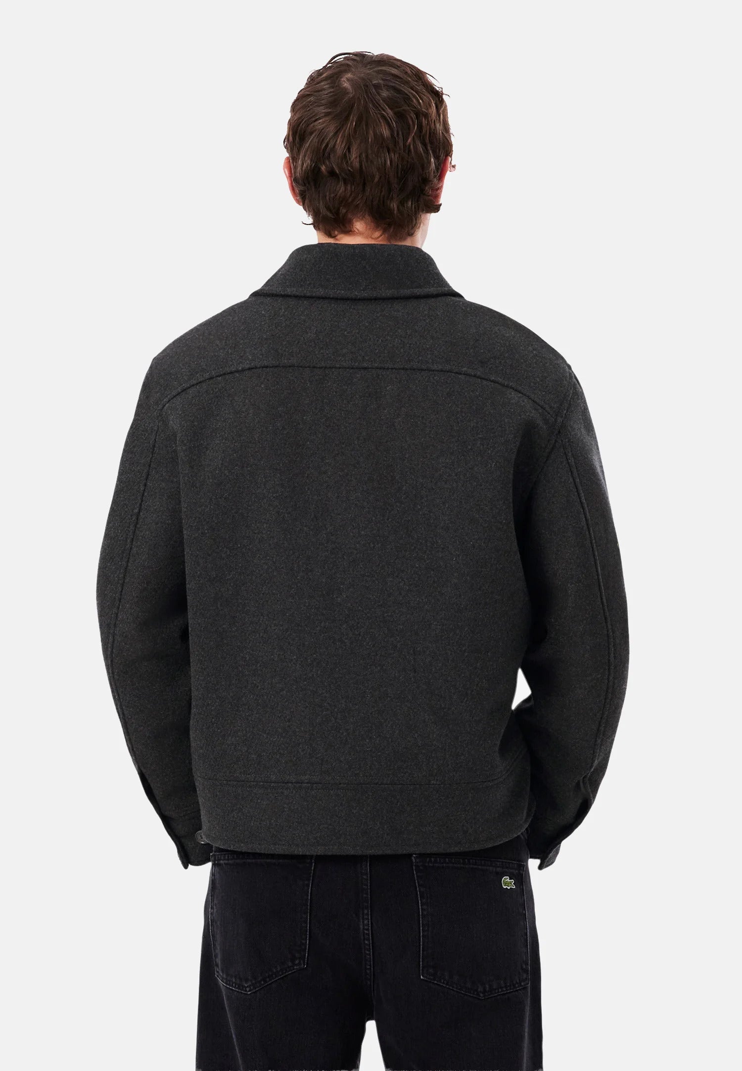 Thick padded wool jacket
