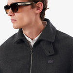 Thick padded wool jacket