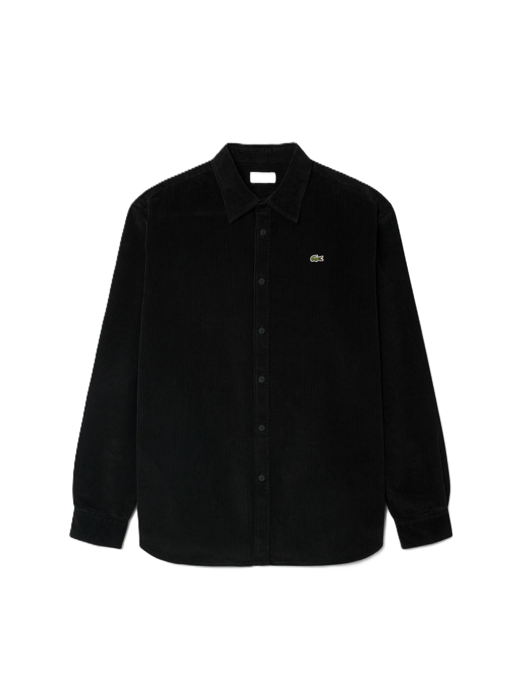 Camicia regular fit in velluto a coste 