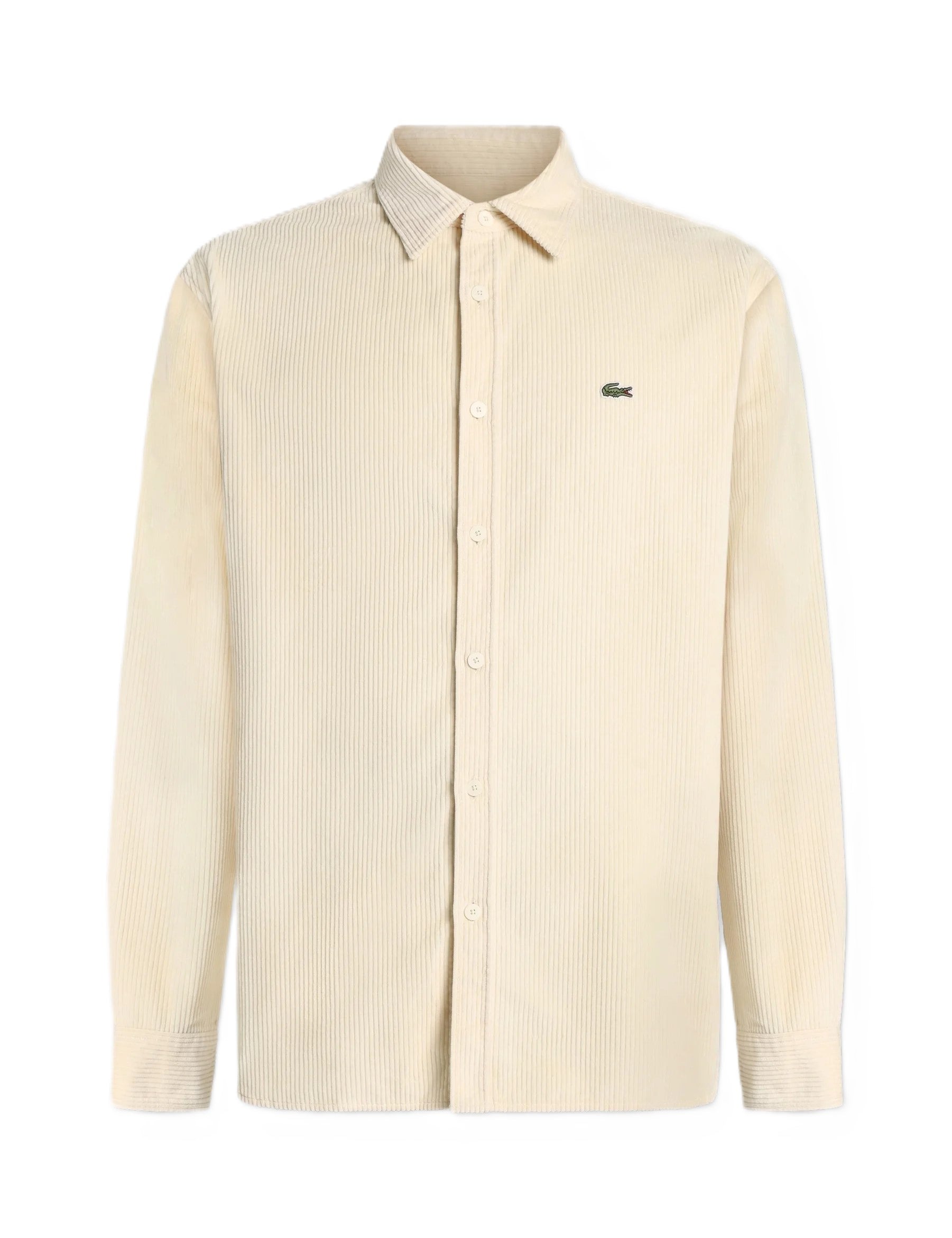 Camicia regular fit in velluto a coste 