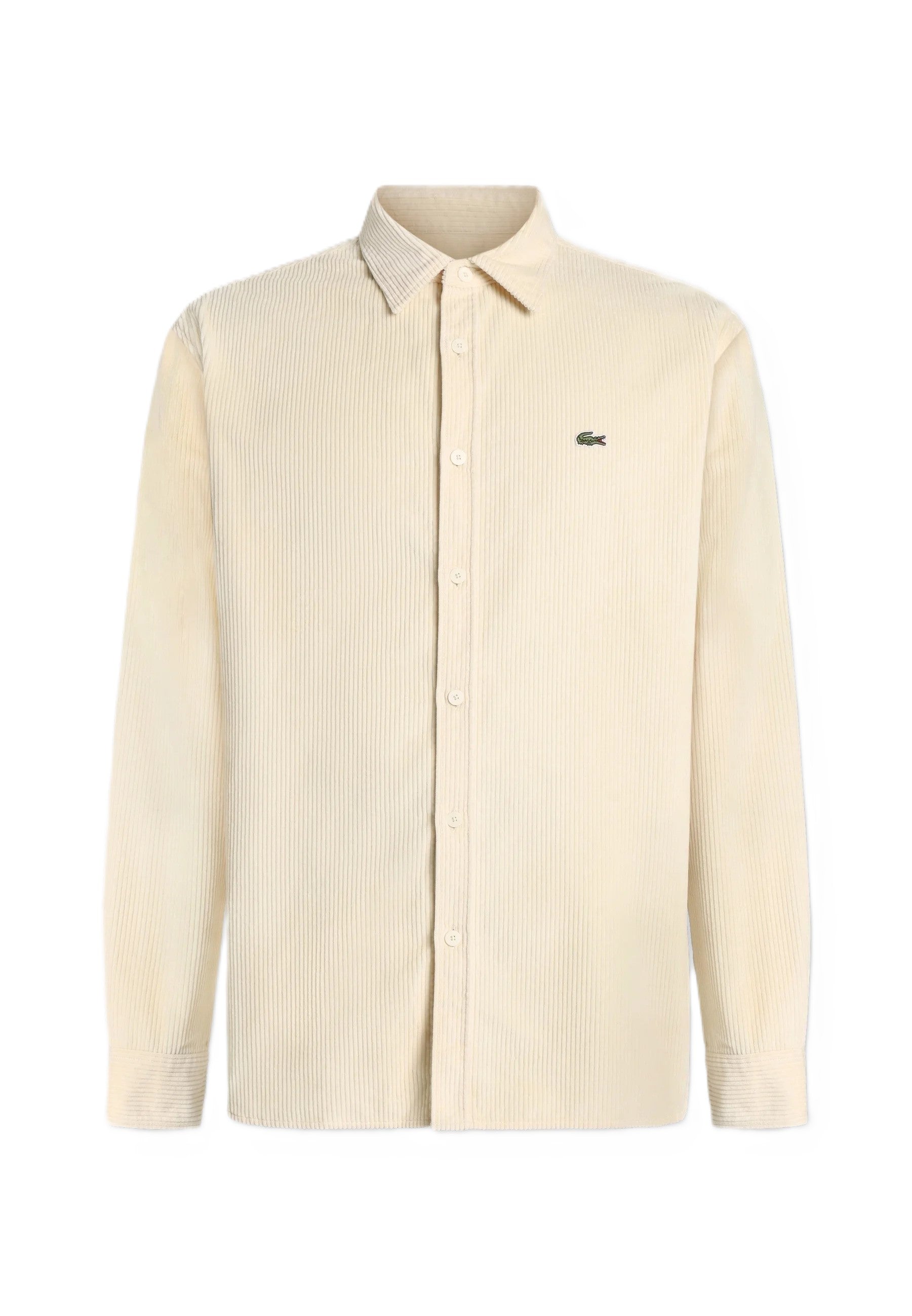Camicia regular fit in velluto a coste 