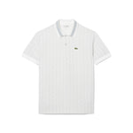Classic fit monogram jacquard polo shirt