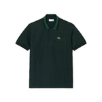 Classic fit monogram jacquard polo shirt