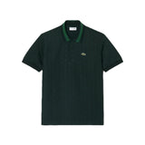 Classic fit monogram jacquard polo shirt