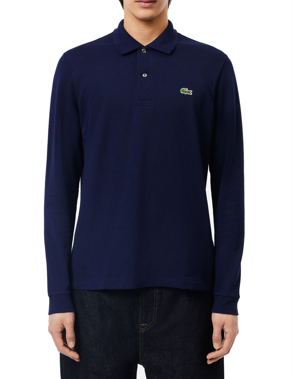 Classic fit long sleeve polo L.12.12 Original