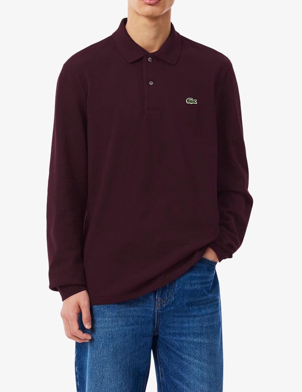 Classic fit long sleeve polo L.12.12 Original
