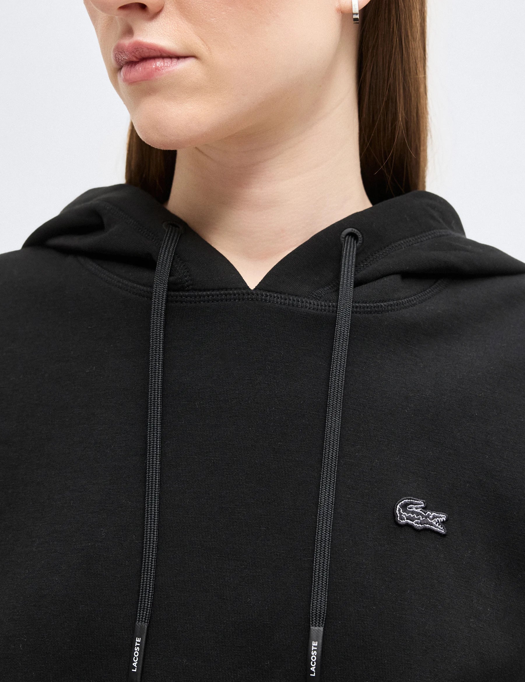 Felpa oversize con cappuccio regolabile 