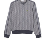 Paris zip-up jacquard tracksuit jacket