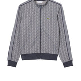Paris zip-up jacquard tracksuit jacket