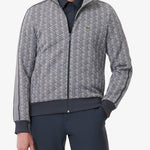 Paris zip-up jacquard tracksuit jacket