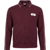 Tennis Heritage zip-up sweatshirt with crest