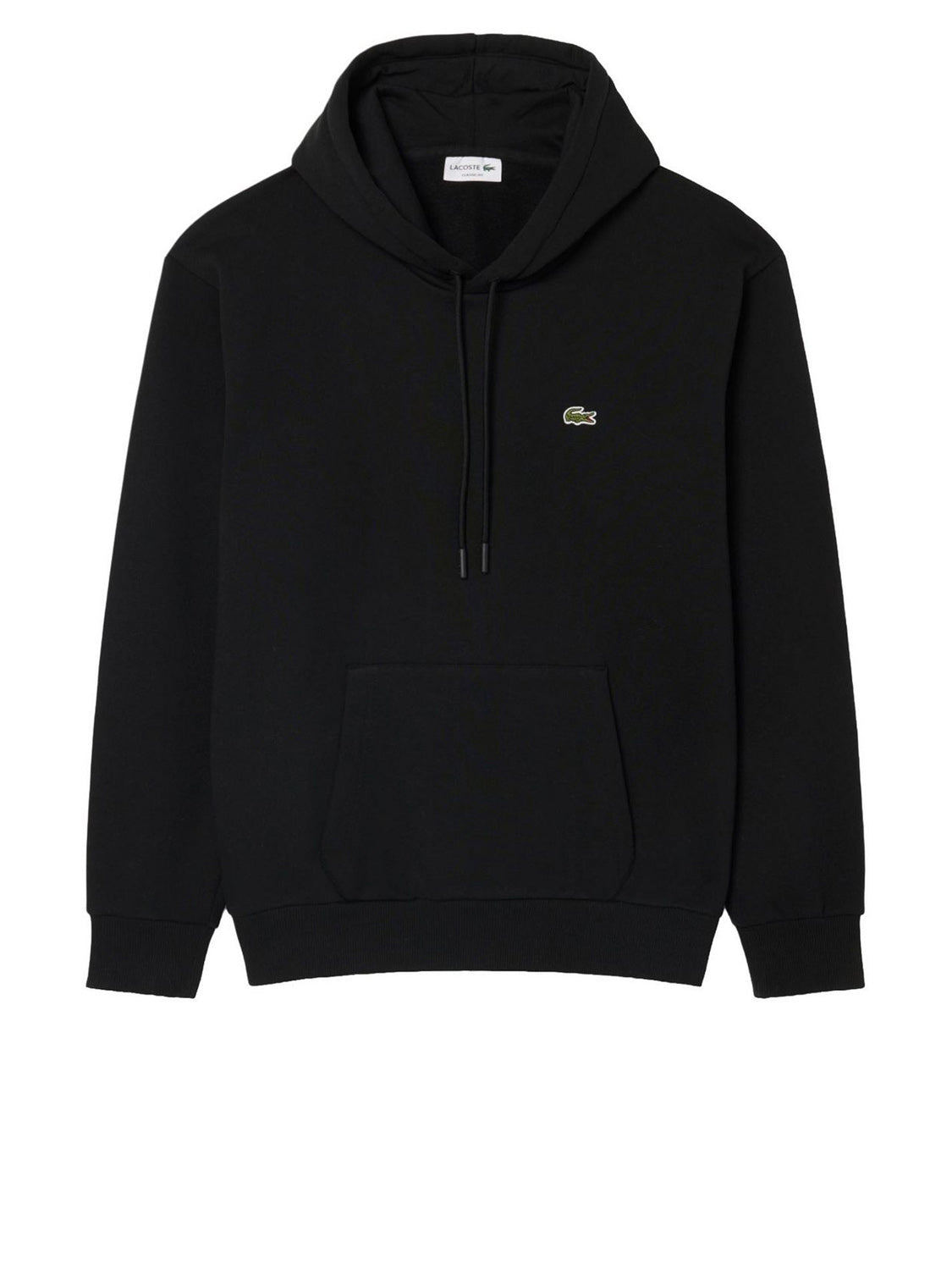 Hoodie in fleece fabric