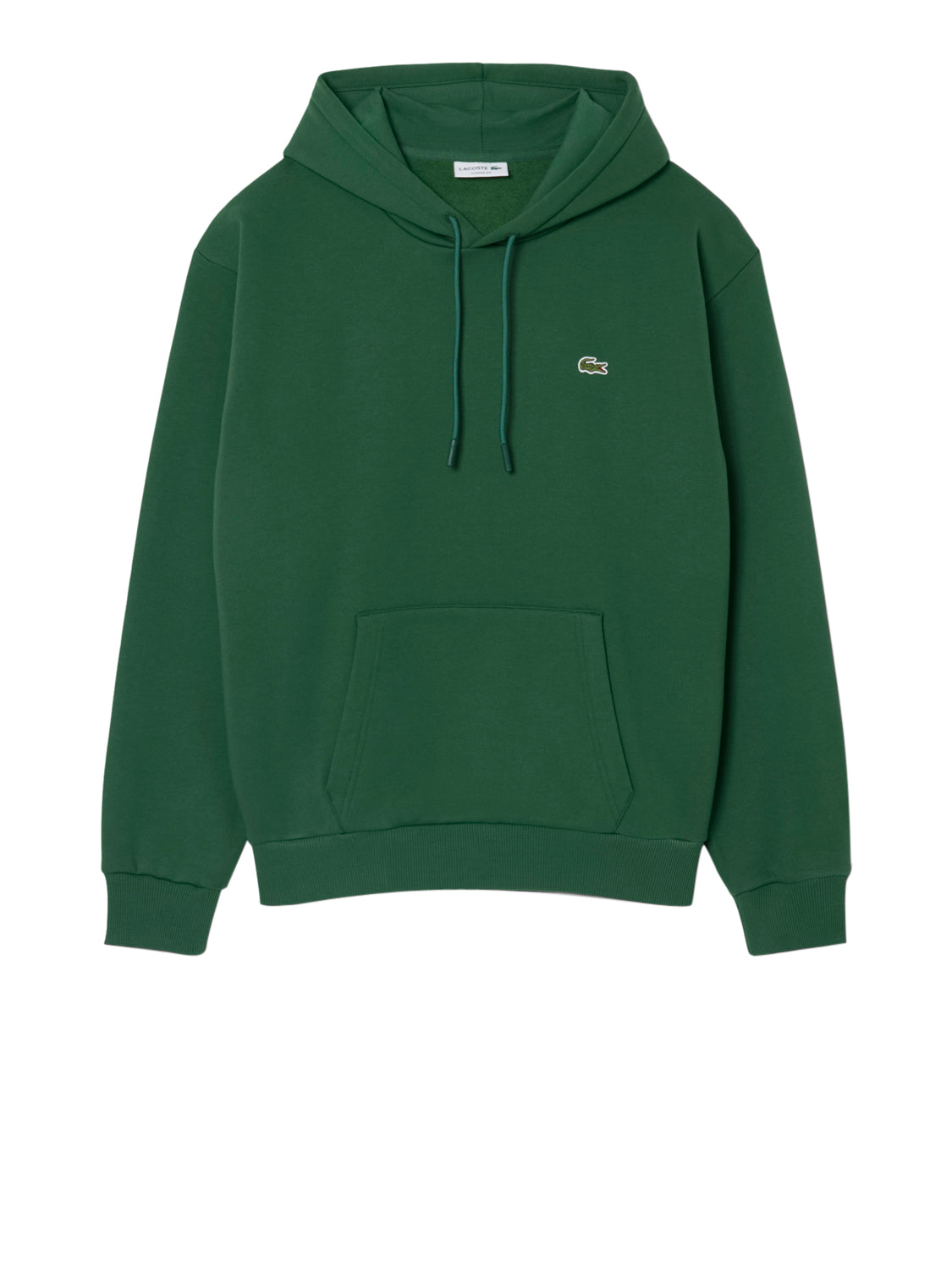 Hoodie in fleece fabric