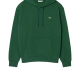 Hoodie in fleece fabric