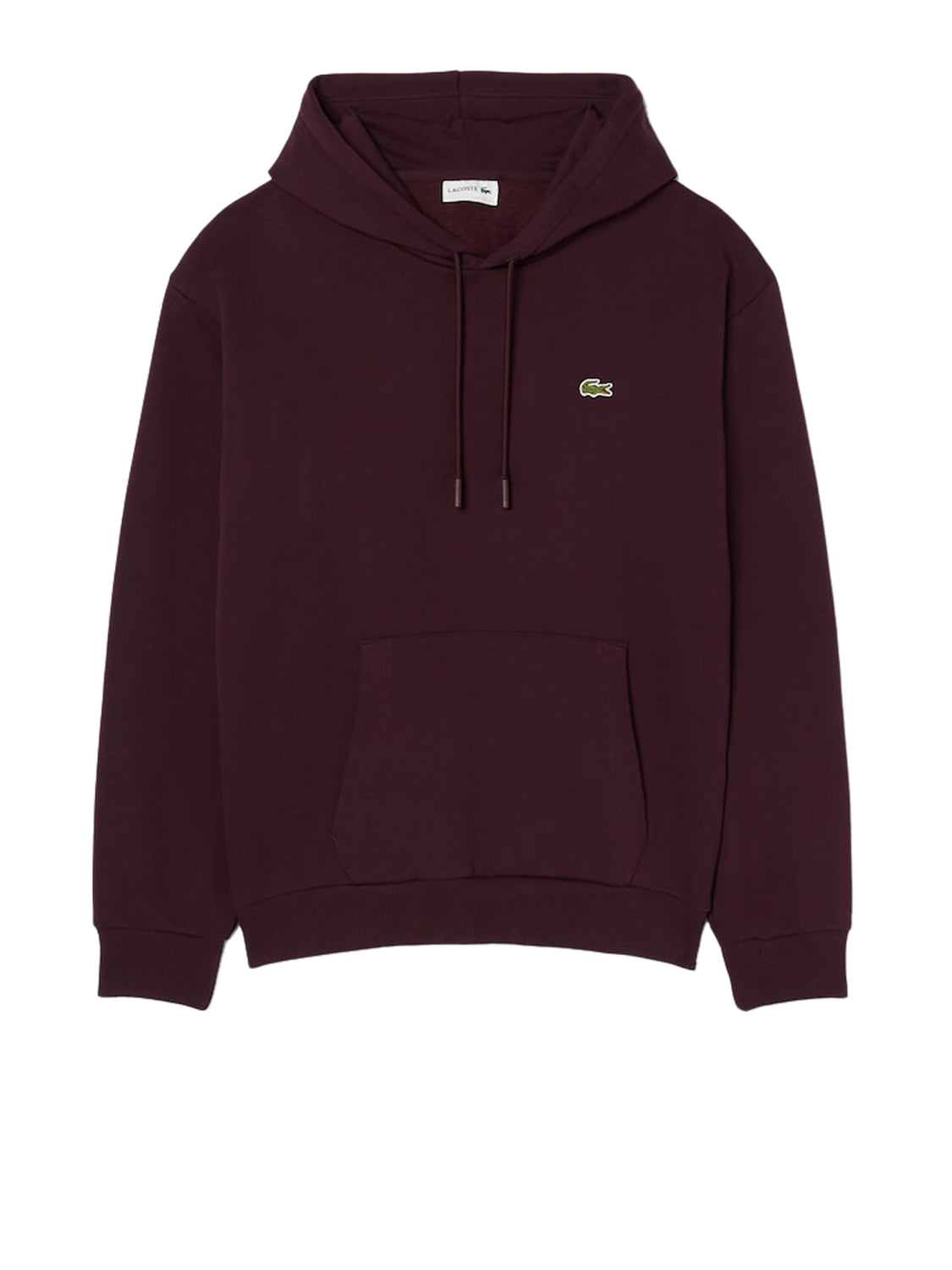 Hoodie in fleece fabric