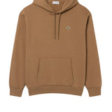 Hoodie in fleece fabric