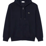 Hoodie in fleece fabric
