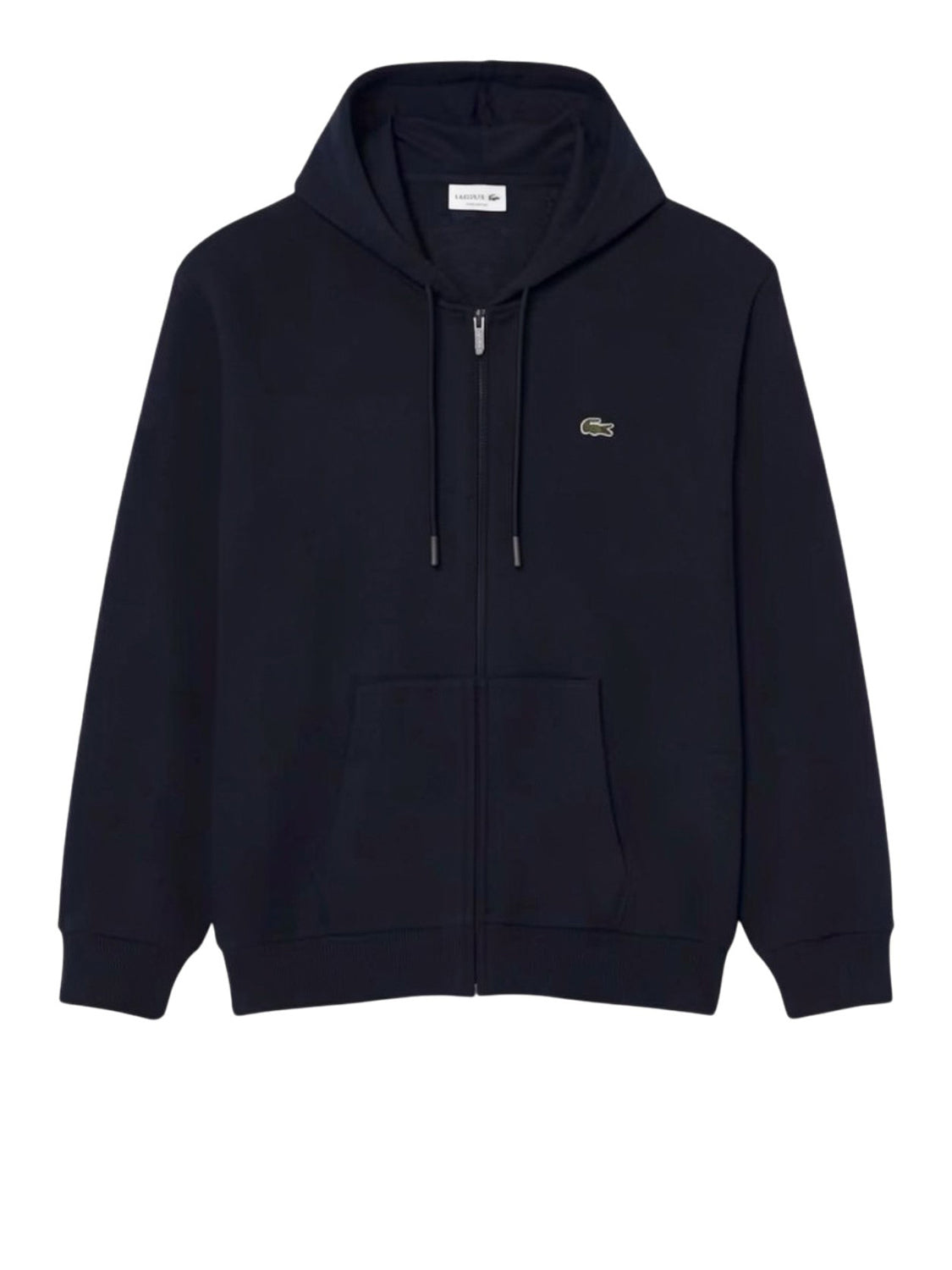 Hoodie in fleece fabric