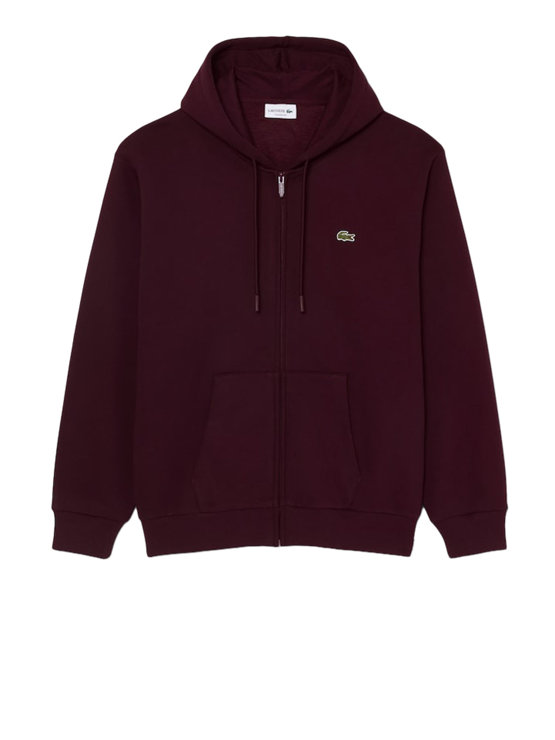 Hoodie in fleece fabric