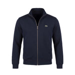Felpa double face piqué zipped 
