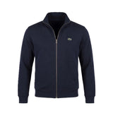 Felpa double face piqué zipped 