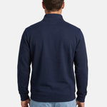 Felpa double face piqué zipped 