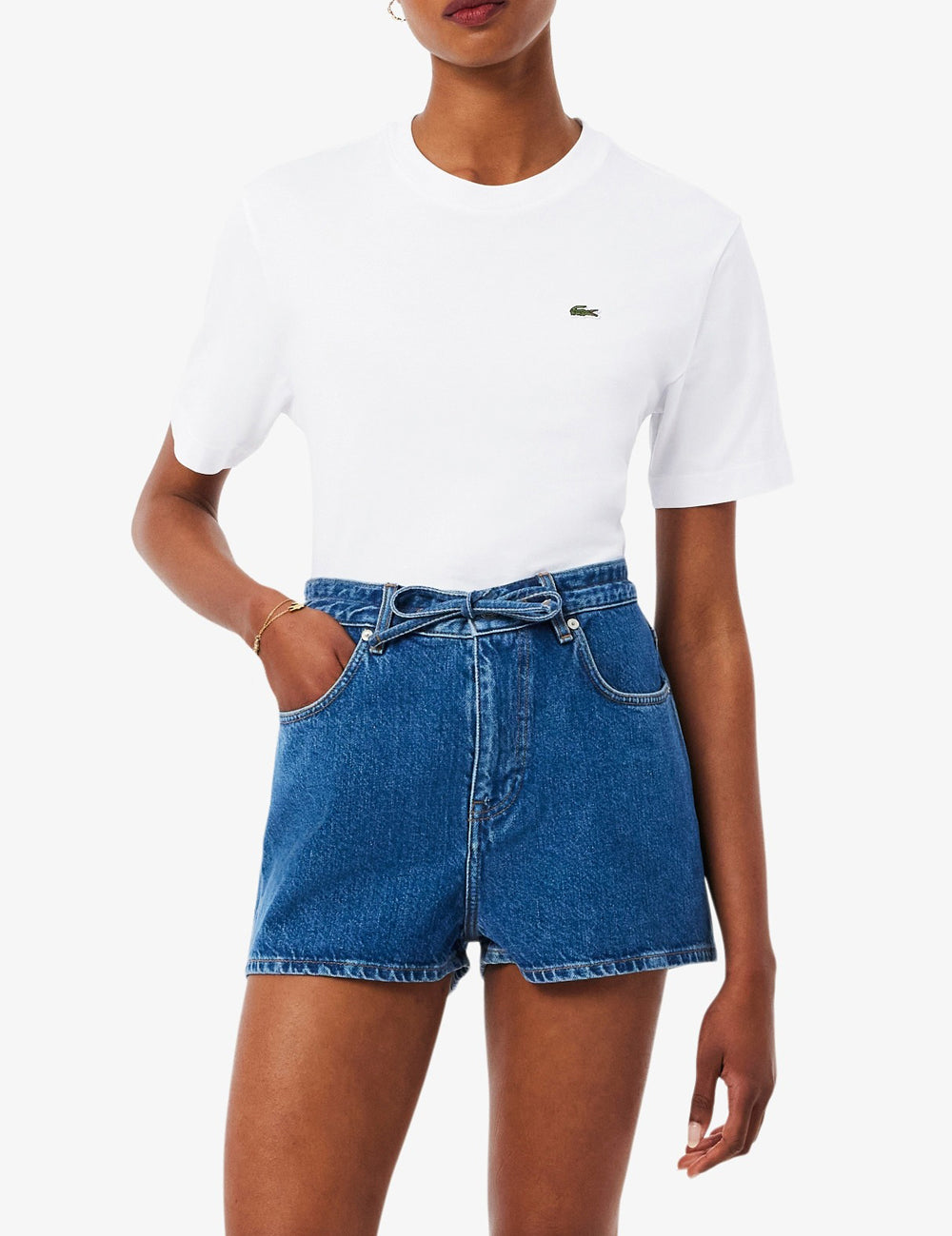 T-shirt in morbido cotone relaxed fit 