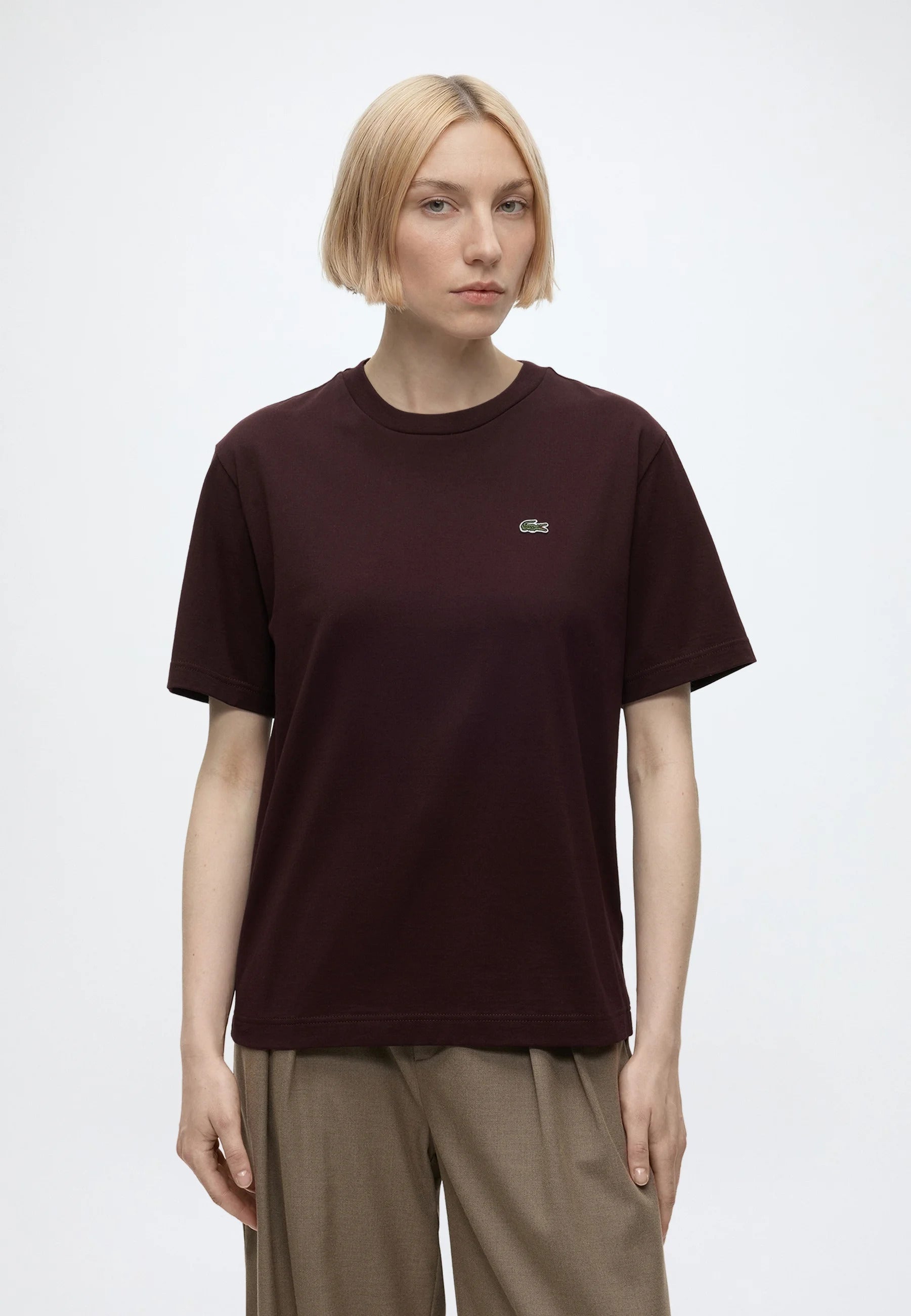 T-shirt in morbido cotone relaxed fit 